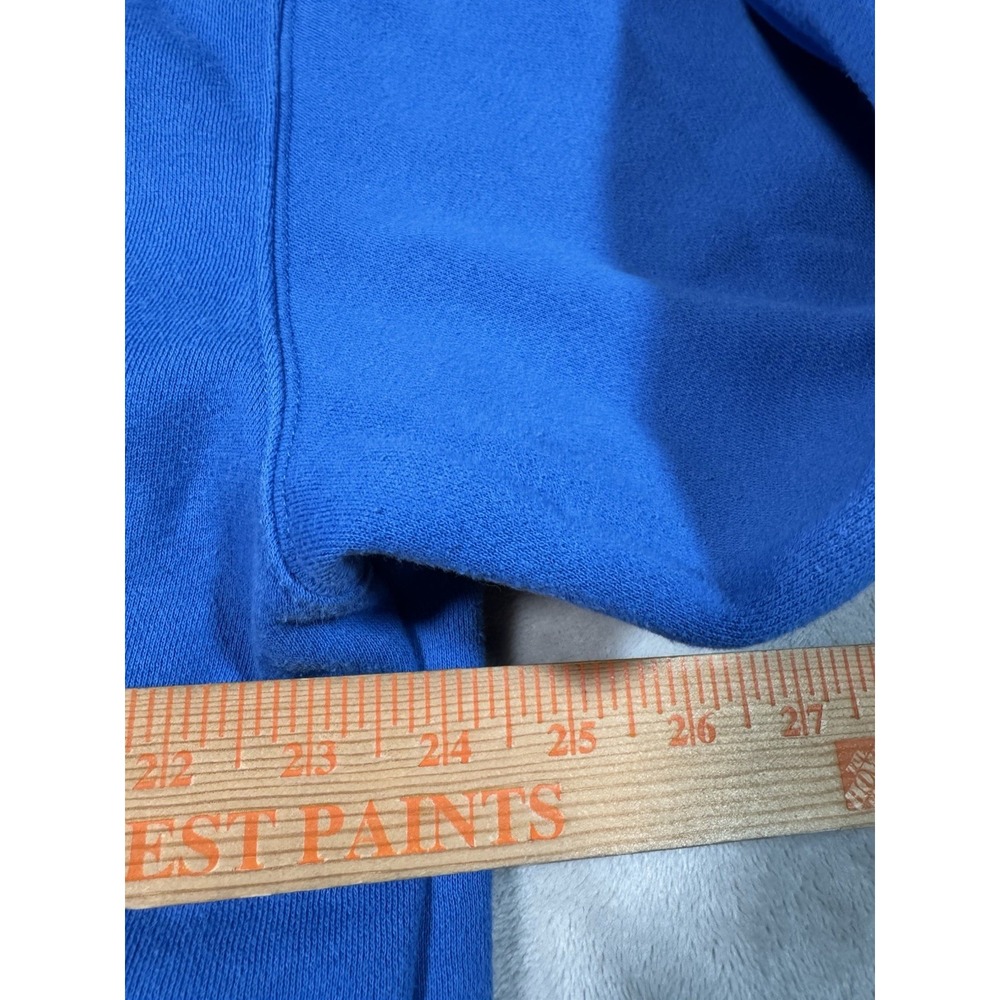 Jansport UCLA Alum Quarter Zip Sweater Size XL Blue Soft Cotton - Picture 7 of 7